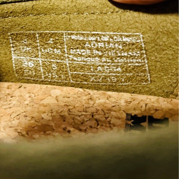 Dr Martens Adrian Tumbled Nubuck Leather Tassel Loafer M 4 W 5 Muted Olive Green - Picture 7 of 8